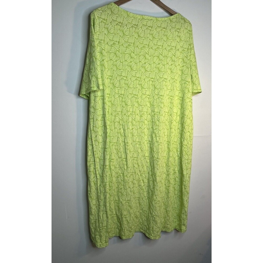 Fresh Produce Plus sz XXL Beachcore resort wear Citrus lime sea shell pattern - Picture 2 of 6